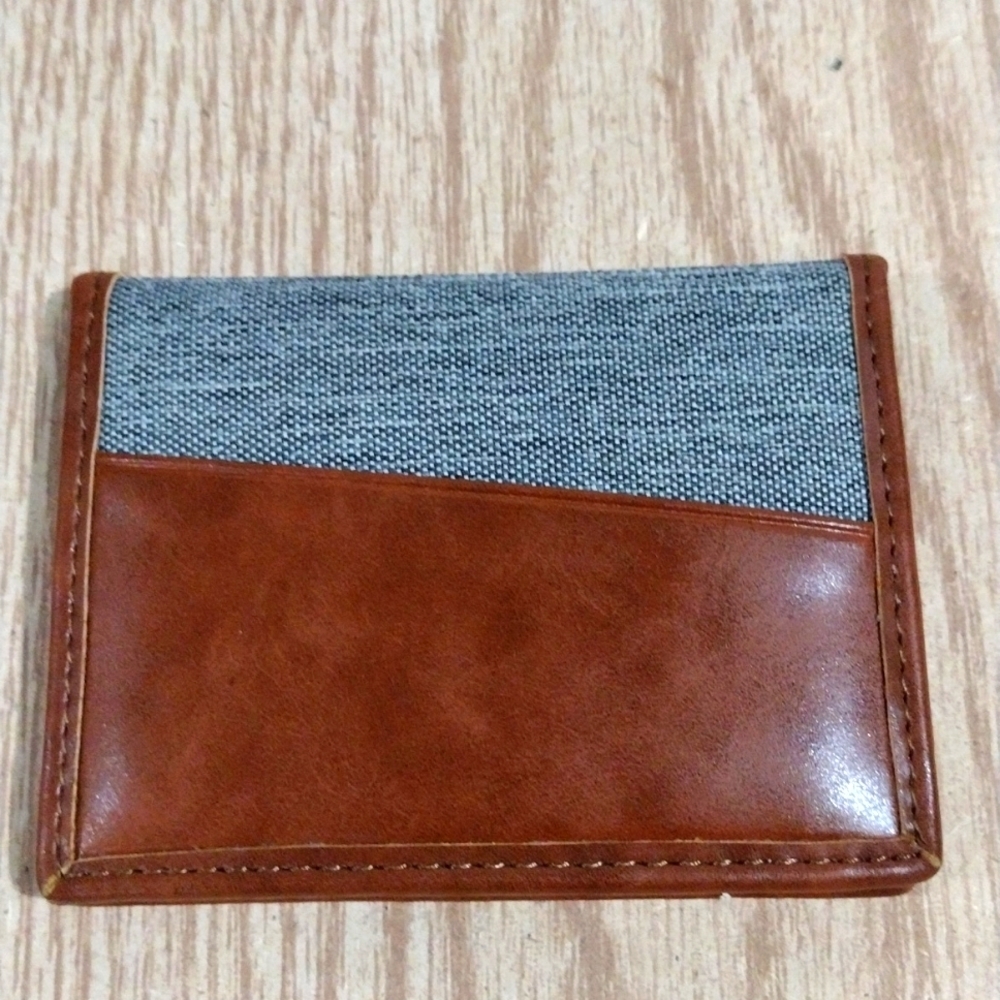 Buxton Brown and Gray Wallet